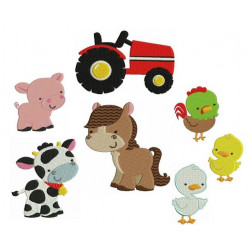 Stickserie Bauernhof 2